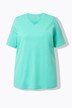 T-shirts en coton bio. Col en V et manches courtes. Lot de 2