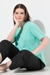 T-shirts en coton bio. Col en V et manches courtes. Lot de 2