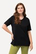 T-Shirts, 2er-Pack, V-Ausschnitt, Halbarm, Biobaumwolle