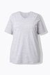T-shirts, basic, set van 2, V-hals, korte mouwen, biologisch katoen