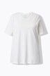Camisetas, paquete de 2, cuello en V, media manga, algodón orgánico
