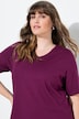 T-Shirts, 2er-Pack, V-Ausschnitt, Halbarm, Biobaumwolle