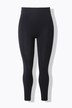 Leggings, slim fit, høj talje, elastisk linning, dobbeltpakke
