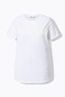 Lang skjorte, rund hals, oversized, korte ermer, dobbeltpakke