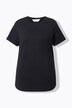Lang skjorte, rund hals, oversized, korte ermer, dobbeltpakke
