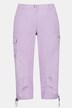 Pantalon cargo 7/8, ceinture confortable