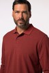 JP1880 poloshirt, basic, lange mouwen, piqué, tot 8XL