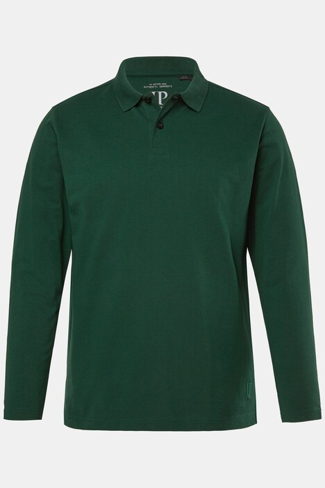 JP1880 poloshirt, basic, lange mouwen, piqué, tot 8XL