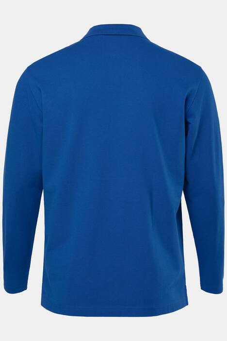 JP1880 poloshirt, basic, lange mouwen, piqué, tot 8XL