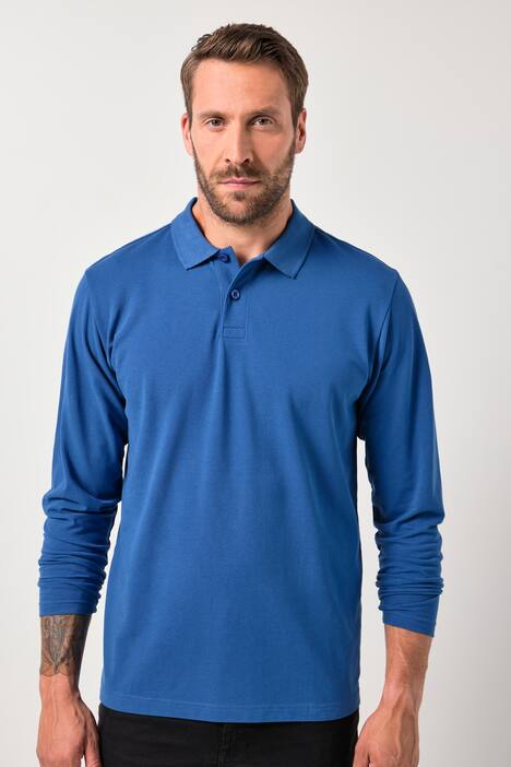 JP1880 Poloshirt, Basic, Langarm, Piqué, bis 8 XL