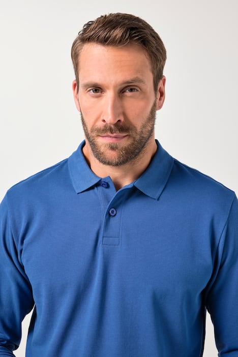 JP1880 Poloshirt, Basic, Langarm, Piqué, bis 8 XL
