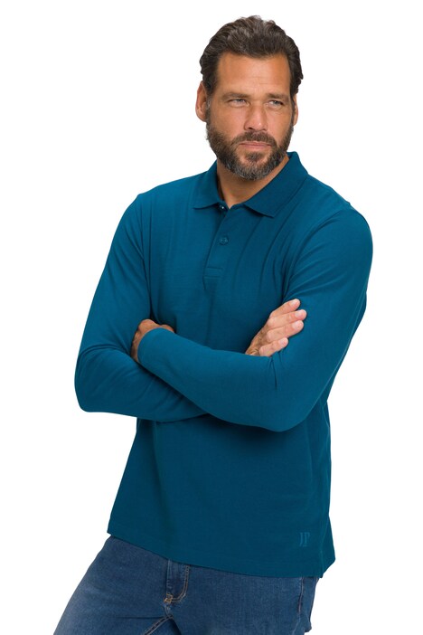 Polokošile, kolekce Basic, dlouhé rukávy, piké, do 8XL