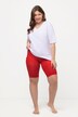 Panty-fietsbroek, 80 den, dijbeenbescherming, knielang