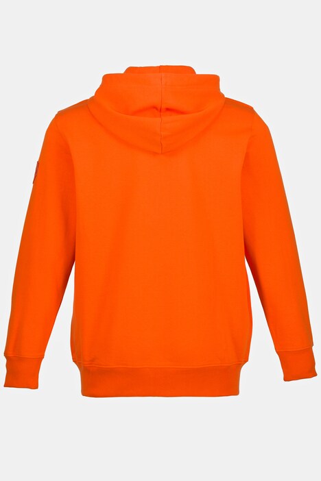 hoodie, sweater, capuchon, flockprint