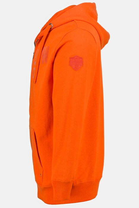 hoodie, sweater, capuchon, flockprint