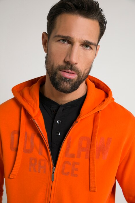 hoodie, sweater, capuchon, flockprint