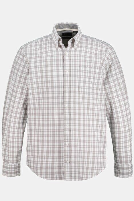 Karohemd, Langarm, Buttondown-Kragen, Modern Fit