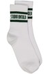 Ponožky s logem, žebrované