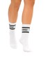 Ponožky s logem, žebrované