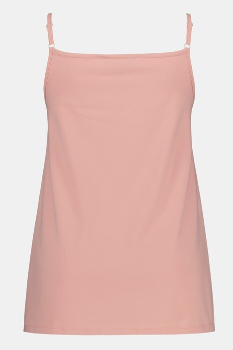 Top, Slim Fit, bretelles spaghetti, fraise, léopard