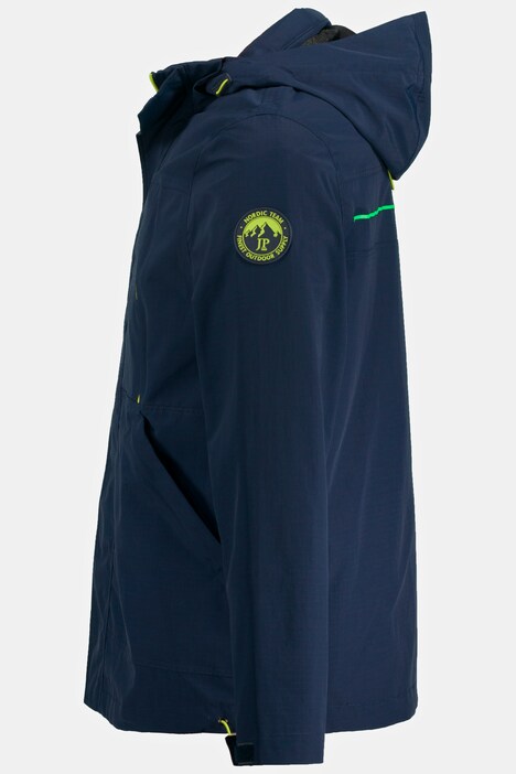 ripstop jas, functionele eigenschappen, contrastkleurige details, t/m 8XL