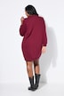 Sweatjurk, oversized, ronde hals, lange mouwen, opvallende schouders
