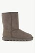 Ara lammepels-boots, semsket skinn, bredde H