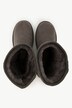 Ara lammepels-boots, semsket skinn, bredde H