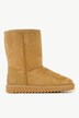 Ara lammepels-boots, semsket skinn, bredde H