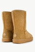 Ara lammepels-boots, semsket skinn, bredde H
