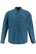 Džínová košile, dlouhé rukávy, stojáček, Modern střih, do 8XL