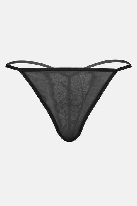 Negligé + String, 2-tlg. Set, Spitze