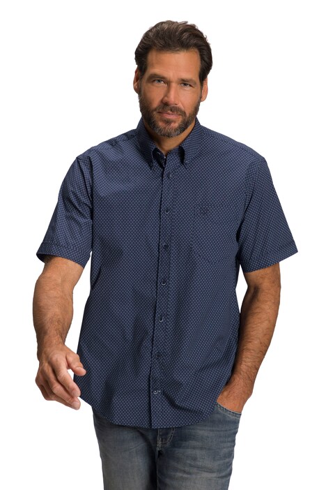 Košile, dlouhé rukávy, límec s knoflíky, Modern střih, do 8XL