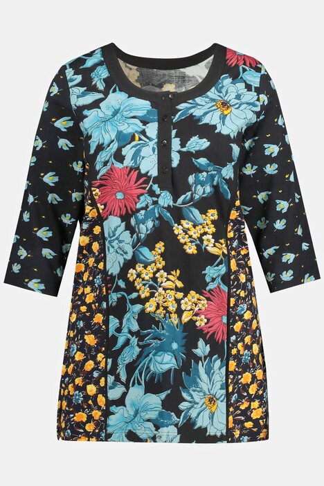 Sunshine Mixed Print Knit Tunic