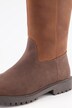Lederstiefel, XL-Schaft, Ledermix, Weite H