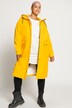 Imperméable# coupe Straight à capuche et doublure en polaire