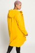 Imperméable# coupe Straight à capuche et doublure en polaire