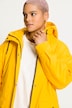 Imperméable# coupe Straight à capuche et doublure en polaire