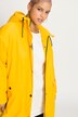 Imperméable# coupe Straight à capuche et doublure en polaire