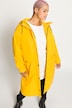 Imperméable# coupe Straight à capuche et doublure en polaire