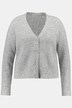 Cardigan haut de gamme, court, oversized, manches longues