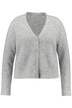 Prémiový rozepínací svetr, krátký, oversize, dlouhé rukávy