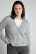 Cardigan haut de gamme, court, oversized, manches longues