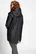 HYPRAR Regenjacke, wasserdicht, Schwarzfutter, Kapuze