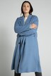 Manteau en laine, oversized, revers, double boutonnage, manches longues