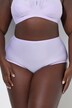 Lot de 2 culottes midi, fines rayures, modèle moyennement échancré