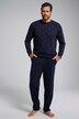 Bauchfit-Schlafanzug, Zweiteiler, Longsleeve, elastischer Saum, lange Hose, bis 8 XL