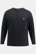 Schlafanzug, Henley, Langarm, lange Hose