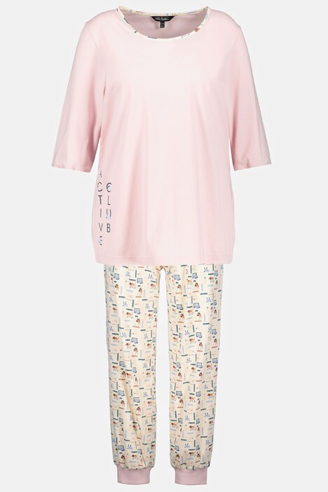 Dog Print ACTIVE CLUB Pajama Set