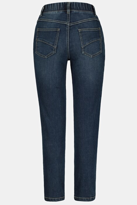 Jeggings Julia, schmale Passform, Zier Saum
